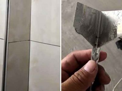 墻角做瓷磚美縫詳細教程講解
