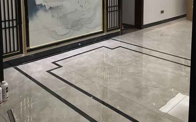 淺灰色瓷磚美縫劑效果 淺灰色瓷磚美縫劑效果