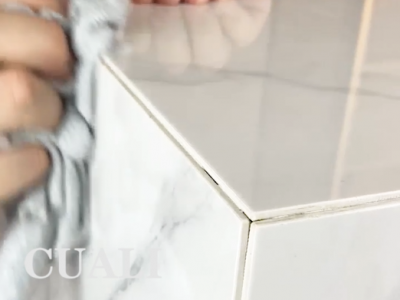 比想象中簡單！新手實拍用巖板專用膠美縫操作步驟