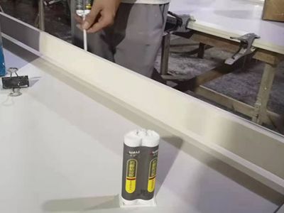 巖板膠粘接、美縫、修補怎么施工？